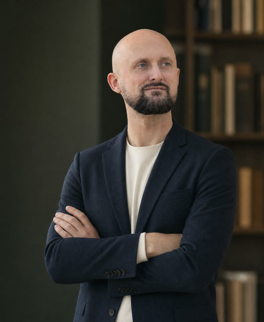Юрий Нестерков, ведущий Литературного клуба